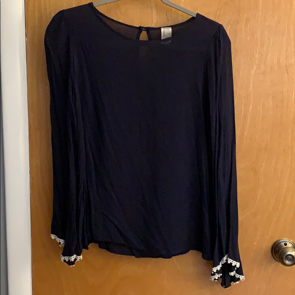Boutique Bell Sleeve Top